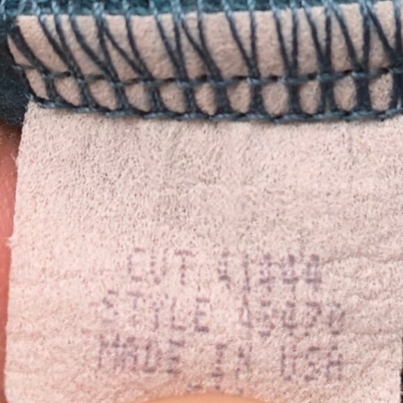 Vtg Patagonia Sweater Men M Green Capilene Fleece Pullover USA Gorpcore Camping - Picture 7 of 8